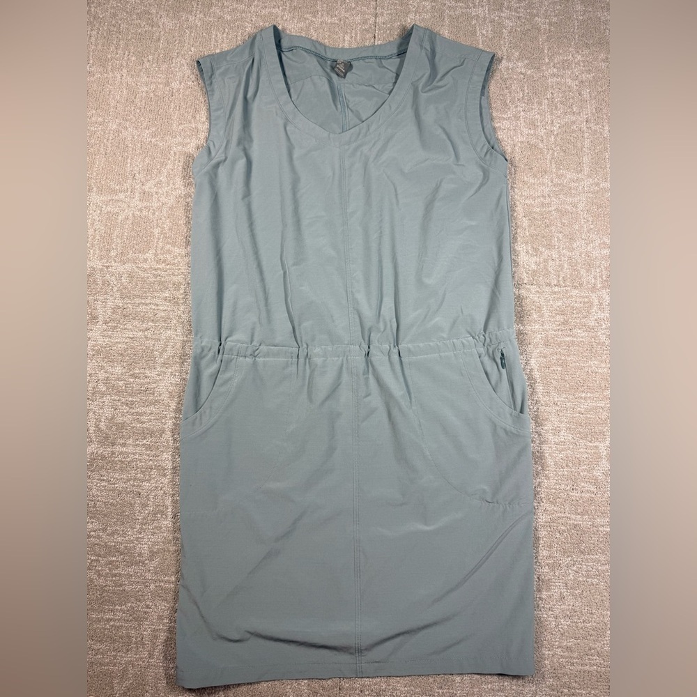 Prana Normal Drawstring Waist Active Dress Women Size Large